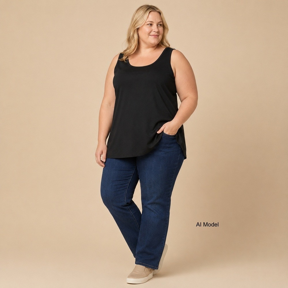 Alaskan Hardgear Duluth Trading Tank Top Womens 2X Performance Stretch Black